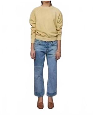 B Sides Marcel Straight Crop Jeans - Blue