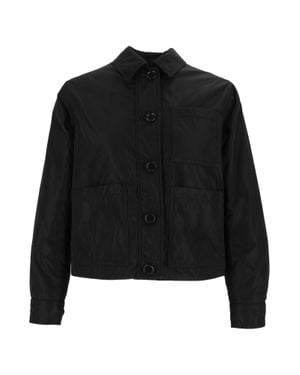 Aspesi Cropped Jacket - Black
