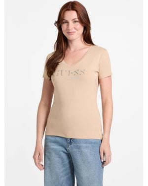 Guess Eco Salsa Logo Tee - Blue