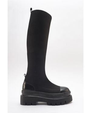 Prologue Shoes Celine Scuba Boot - Black