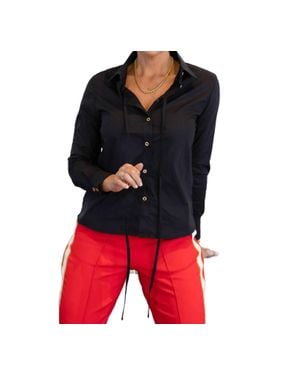 Care Tucker Secretariat Poplin Shirt - Black