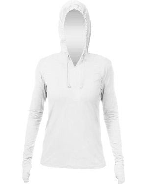 ANETIK Breeze Tech Hooded T-Shirt - White