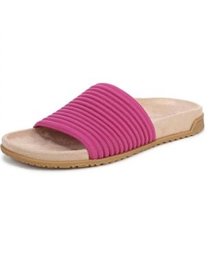 Vionic Evie Knit Sandals - Pink