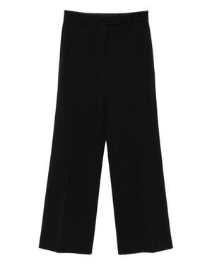 SEVENTY SERGIO TEGON Wide-Leg Cropped Pants - Black