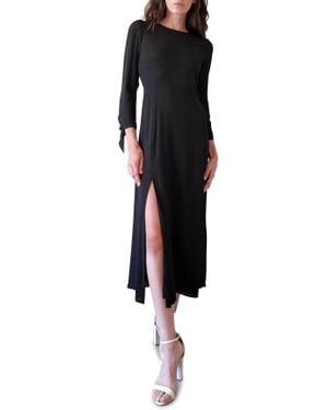 LBLC The Label Donna Long Sleeve Dress - Black