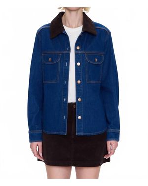Pistola Devon Denim Shacket - Blue