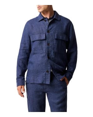 Rodd & Gunn West Island Shacket - Blue