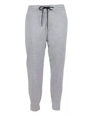 Tombolini Viscose Flannel Drawstring Pant - Gray
