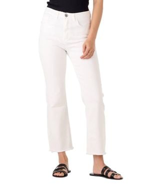 Bianco Cropped Jeans - White