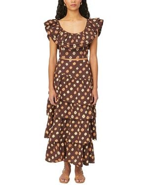 RHODE Sara Sleeveless Top - Brown