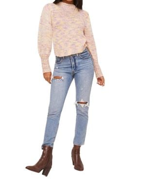Lush Crewneck Sweater - Blue