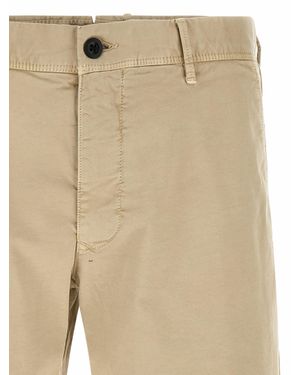 Incotex Cotton Bermuda Shorts - Natural