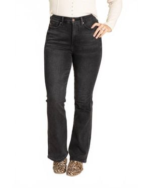 Judy Blue Tummy Control Bootcut Jeans - Black