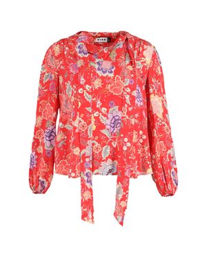 RIXO London Azra Blouse - Red