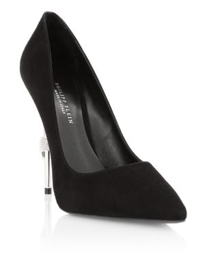 Philipp Plein Decollete Hi-Heels Statement - Black