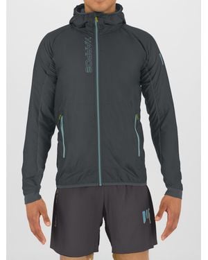 Karpos Lavaredo Evo Fitted Hooded Jacket - Gray