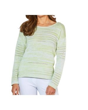 French Kyss Scoop Neck Top - Green