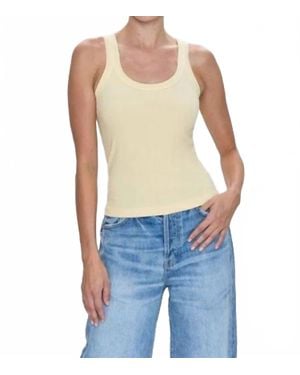 Pistola Christy Scoopneck Sleeveless Tank Top - Blue