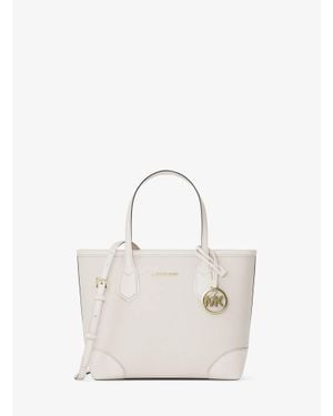 Michael Kors Outlet Eva Extra-Small Leather Convertible Tote Bag - Natural