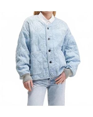Bellerose Koala Oversized Jacket - Blue