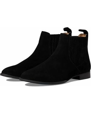 Jack Rogers Pippa Suede Chelsea Boots - Black