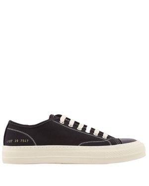 Common Projects Tournament Canvas Sneakers - Black