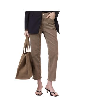 Closed Milo Straight Leg Corduroy Pants - Brown