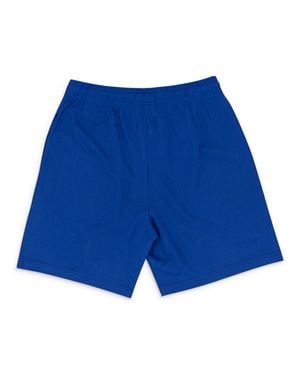 Warren Lotas Bat Reaper Mesh Shorts - Blue