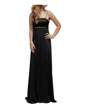 Milano Formals Silken Symphony Gown - Black
