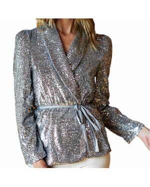 Emerson Fry Paris Long Sleeve Jacket - Gray