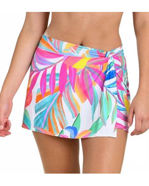 24th & Ocean Twist Front Bottom Skort - Blue