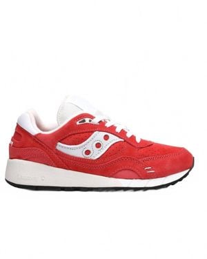 Saucony Classic Shadow 6000 Sneakers - Red