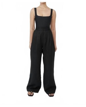 Dāl the Label Wide Leg Pants - Black