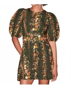 Saylor Roseanne Mini Dress - Green