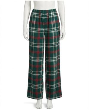 Z Supply Hangout Plaid Pant - Green