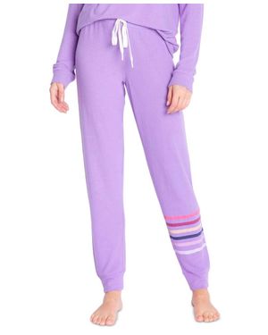 INSOMNIAC Butter Jersey Jogger Pajama Pants - Purple