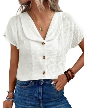Emma way Blouse - White