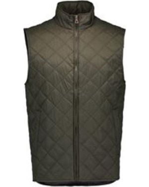Weatherproof Vintage Diamond Quilted Vest - Green