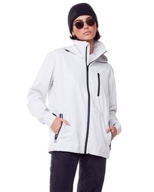 Alpine North Carmacks (Recycled) Midweight Rain Shell Jacket - White