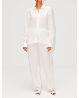 ÉTERNE Willow Pull On Pant - White