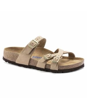 Birkenstock Franca Soft Footbed Sandal - Brown