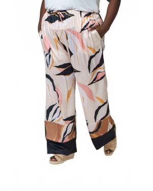 Adriana Contreras Wide-Leg Print Pants - Multicolor