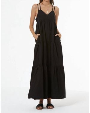 Young Fabulous & Broke Patio Poplin Dress - Black