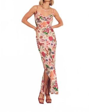 Carolina K Slip Dress - Red