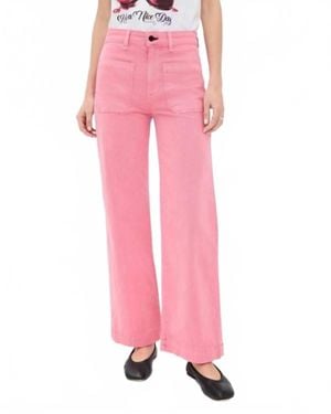 ASKK NY Flared Twill Trouser - Pink