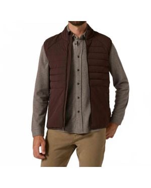 7 Diamonds Atlas Sleeveless Vest - Brown