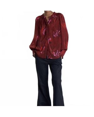 Maria Cher Melrose Julieta Blouse - Red
