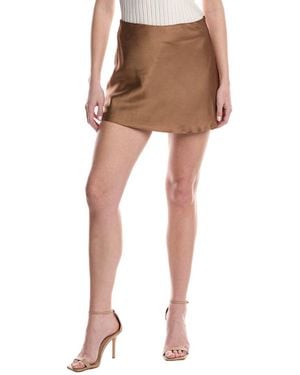 Seraphin Mini Skirt - Brown