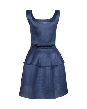 Maje Sleeveless Mini Dress - Blue