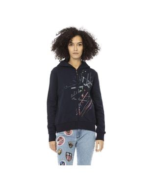 MR & MRS Cotton Sweatshirt - Blue